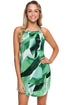 Blooming Print Sleeveless Dress